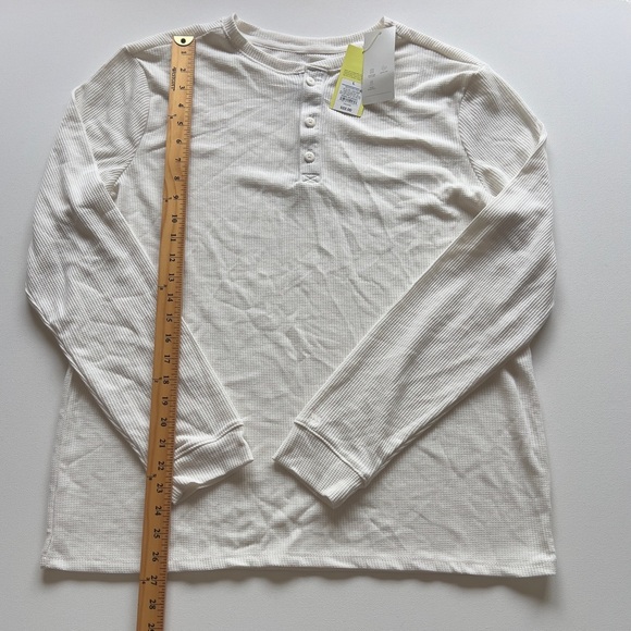 NWT Men's All in Motion Thermal LS Henley Size Large (G2) - Picture 1 of 3